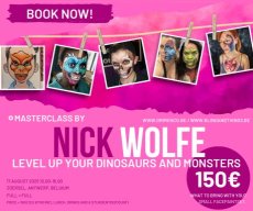 Masterclass Nick Wolfe, Dinosaur & Monsters