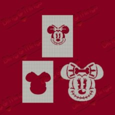 Minnie skelet set