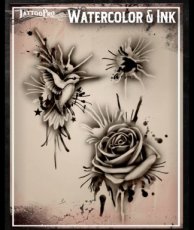 TP Watercolor & ink splash